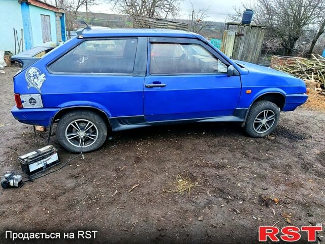 Синій ВАЗ 2108, об'ємом двигуна 1.3 л та пробігом 100 тис. км за 1000 $, фото 1 на Automoto.ua