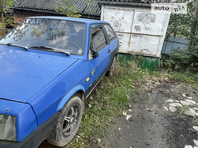 Синій ВАЗ 2108, об'ємом двигуна 1.3 л та пробігом 677 тис. км за 300 $, фото 1 на Automoto.ua