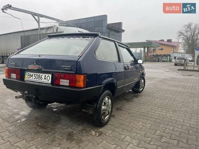 Синий ВАЗ 2108, объемом двигателя 1.3 л и пробегом 120 тыс. км за 1000 $, фото 14 на Automoto.ua