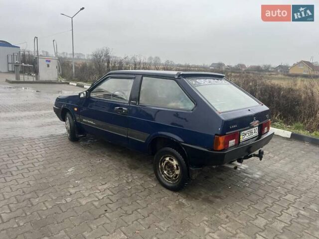 Синий ВАЗ 2108, объемом двигателя 1.3 л и пробегом 120 тыс. км за 1000 $, фото 3 на Automoto.ua