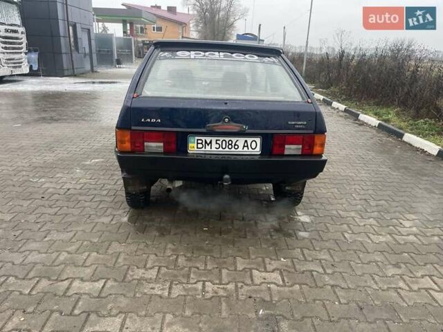 Синий ВАЗ 2108, объемом двигателя 1.3 л и пробегом 120 тыс. км за 1000 $, фото 5 на Automoto.ua