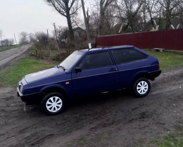Синій ВАЗ 2108, об'ємом двигуна 1.3 л та пробігом 99 тис. км за 589 $, фото 2 на Automoto.ua