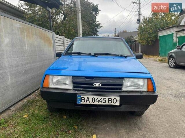 Синий ВАЗ 2108, объемом двигателя 1.3 л и пробегом 200 тыс. км за 800 $, фото 1 на Automoto.ua
