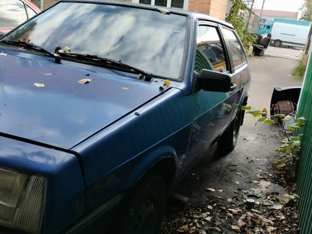 Синий ВАЗ 2108, объемом двигателя 1 л и пробегом 650 тыс. км за 500 $, фото 3 на Automoto.ua