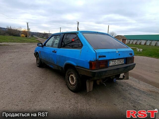 Синий ВАЗ 2108, объемом двигателя 1.3 л и пробегом 0 тыс. км за 450 $, фото 4 на Automoto.ua