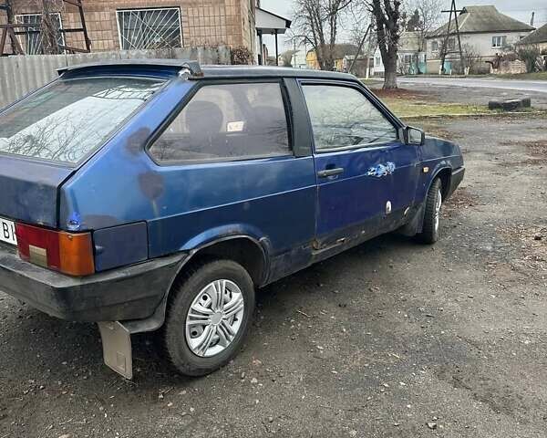 Синий ВАЗ 2108, объемом двигателя 1.5 л и пробегом 200 тыс. км за 600 $, фото 3 на Automoto.ua