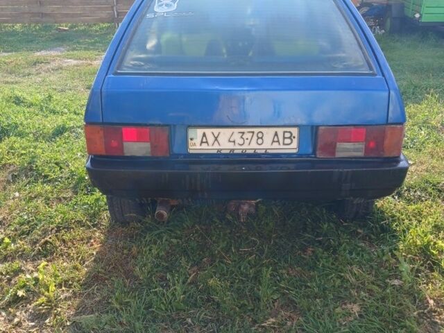 Синий ВАЗ 2108, объемом двигателя 0 л и пробегом 264 тыс. км за 900 $, фото 1 на Automoto.ua