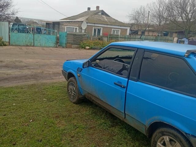Синий ВАЗ 2108, объемом двигателя 5.67 л и пробегом 148 тыс. км за 853 $, фото 3 на Automoto.ua