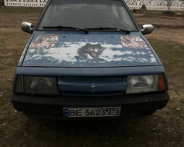 Синий ВАЗ 2108, объемом двигателя 1.3 л и пробегом 11 тыс. км за 700 $, фото 1 на Automoto.ua
