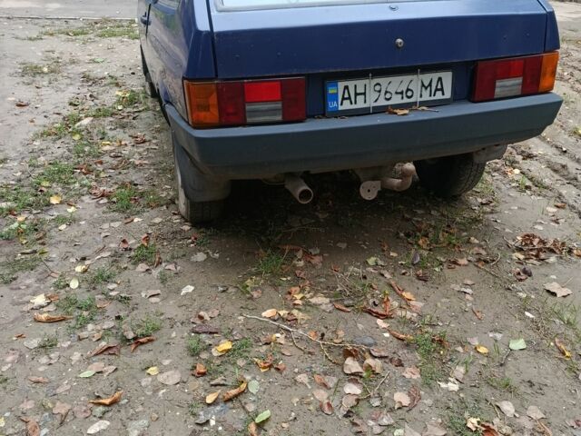 Синій ВАЗ 2108, об'ємом двигуна 1.3 л та пробігом 200 тис. км за 950 $, фото 5 на Automoto.ua