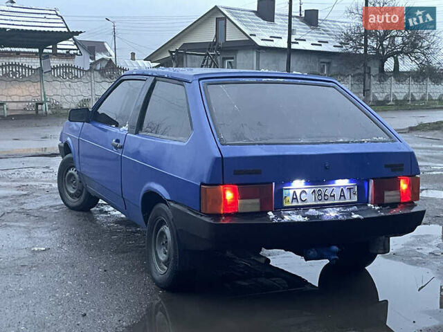 Синий ВАЗ 2108, объемом двигателя 1.3 л и пробегом 100 тыс. км за 950 $, фото 9 на Automoto.ua