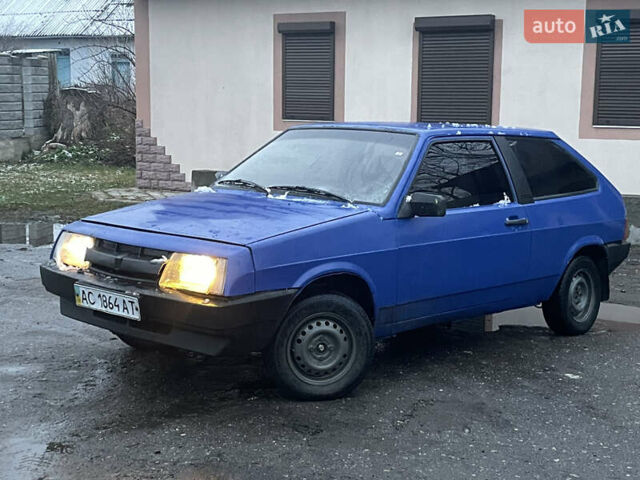 Синий ВАЗ 2108, объемом двигателя 1.3 л и пробегом 100 тыс. км за 950 $, фото 3 на Automoto.ua