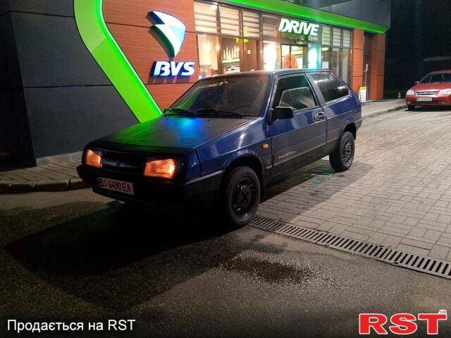 Синий ВАЗ 2108, объемом двигателя 1.3 л и пробегом 0 тыс. км за 960 $, фото 2 на Automoto.ua