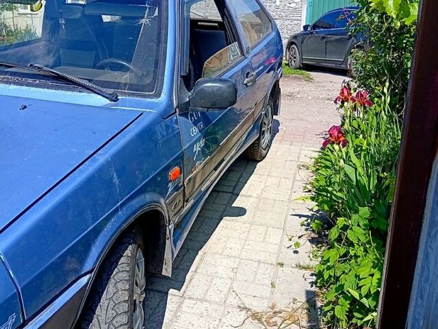 Синий ВАЗ 2108, объемом двигателя 1.3 л и пробегом 0 тыс. км за 600 $, фото 2 на Automoto.ua