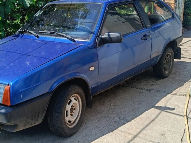 Синий ВАЗ 2108, объемом двигателя 1.3 л и пробегом 10 тыс. км за 1202 $, фото 1 на Automoto.ua