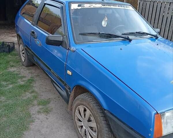 Синий ВАЗ 2108, объемом двигателя 1.3 л и пробегом 49 тыс. км за 850 $, фото 4 на Automoto.ua