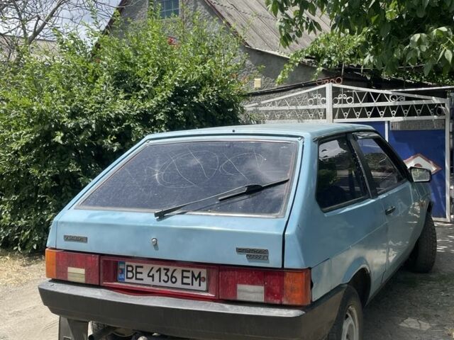 Синий ВАЗ 2108, объемом двигателя 1.3 л и пробегом 150 тыс. км за 1100 $, фото 2 на Automoto.ua