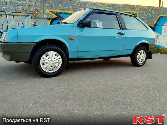 Синий ВАЗ 2108, объемом двигателя 1.3 л и пробегом 0 тыс. км за 1000 $, фото 1 на Automoto.ua