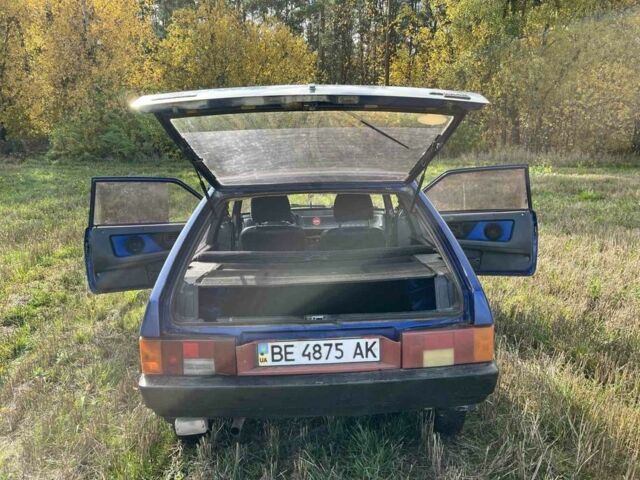 Синий ВАЗ 2108, объемом двигателя 1.3 л и пробегом 70 тыс. км за 600 $, фото 3 на Automoto.ua