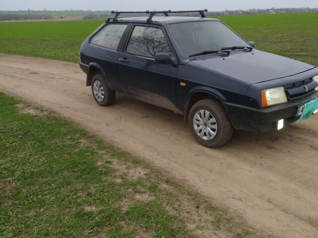 Синий ВАЗ 2108, объемом двигателя 1.3 л и пробегом 100 тыс. км за 882 $, фото 1 на Automoto.ua