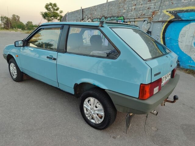 Синий ВАЗ 2108, объемом двигателя 1.3 л и пробегом 120 тыс. км за 1000 $, фото 3 на Automoto.ua