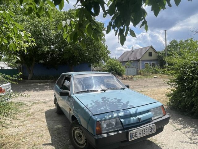 Синий ВАЗ 2108, объемом двигателя 1.3 л и пробегом 150 тыс. км за 1100 $, фото 1 на Automoto.ua