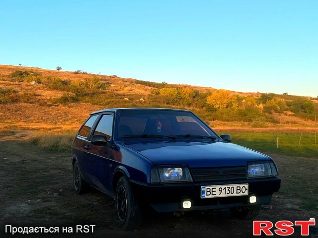 Синий ВАЗ 2108, объемом двигателя 1.3 л и пробегом 98 тыс. км за 900 $, фото 2 на Automoto.ua