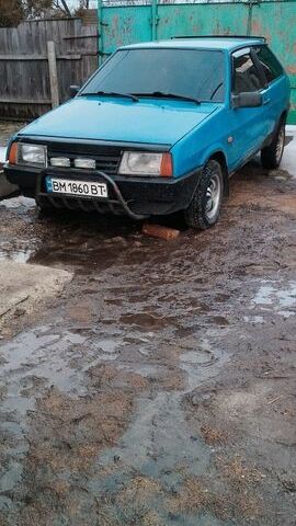 Синій ВАЗ 2108, об'ємом двигуна 1.3 л та пробігом 100 тис. км за 1000 $, фото 7 на Automoto.ua