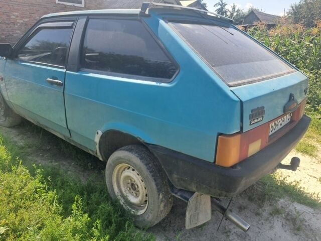 Синий ВАЗ 2108, объемом двигателя 0 л и пробегом 180 тыс. км за 237 $, фото 4 на Automoto.ua