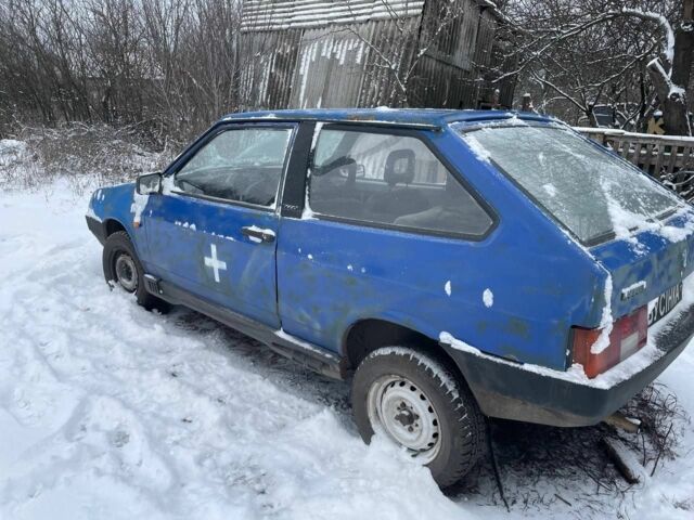 Синий ВАЗ 2108, объемом двигателя 0 л и пробегом 222 тыс. км за 700 $, фото 1 на Automoto.ua