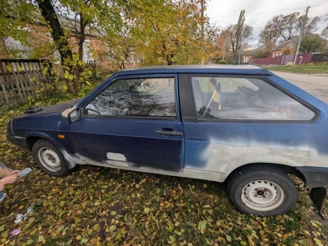 Синий ВАЗ 2108, объемом двигателя 1.3 л и пробегом 400 тыс. км за 592 $, фото 13 на Automoto.ua