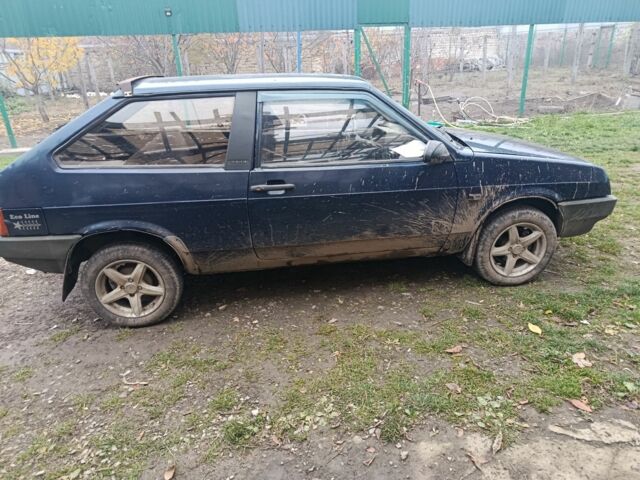 Синий ВАЗ 2108, объемом двигателя 1.3 л и пробегом 250 тыс. км за 478 $, фото 2 на Automoto.ua
