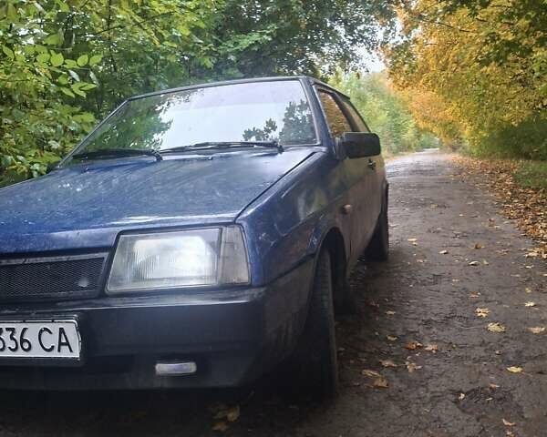 Синий ВАЗ 2108, объемом двигателя 1.29 л и пробегом 320 тыс. км за 900 $, фото 5 на Automoto.ua