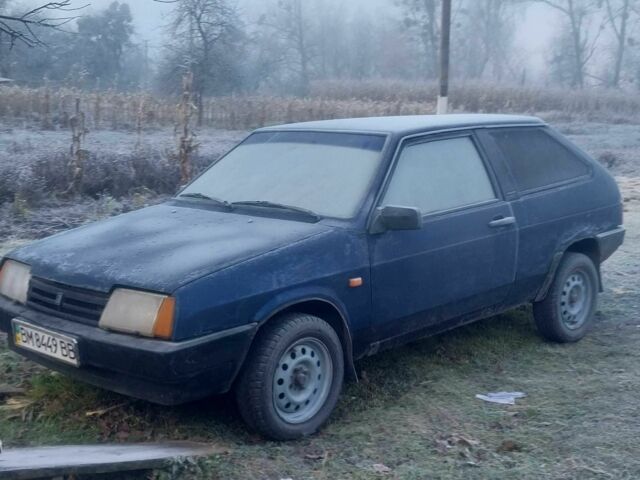 Синий ВАЗ 2108, объемом двигателя 1.3 л и пробегом 100 тыс. км за 1065 $, фото 2 на Automoto.ua