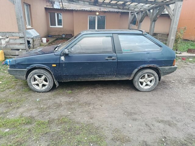 Синий ВАЗ 2108, объемом двигателя 1.3 л и пробегом 250 тыс. км за 478 $, фото 1 на Automoto.ua