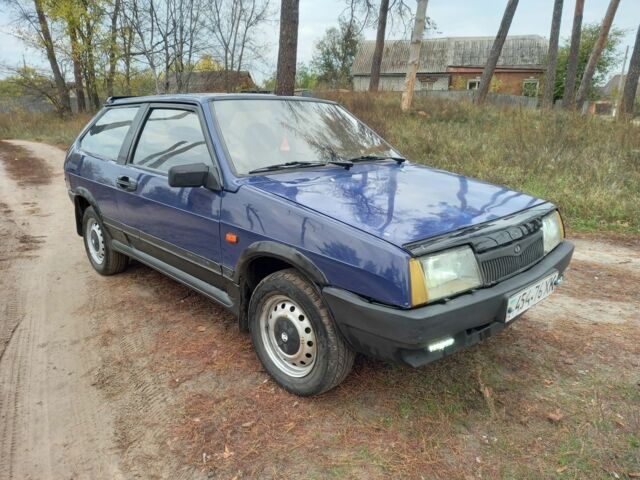 ВАЗ 2108 1990 в Дергачах на Automoto.ua Синий ВАЗ 2108, объемом двигателя 1 л и пробегом 100 тыс. км за 763 $, фото 2 на Automoto.ua