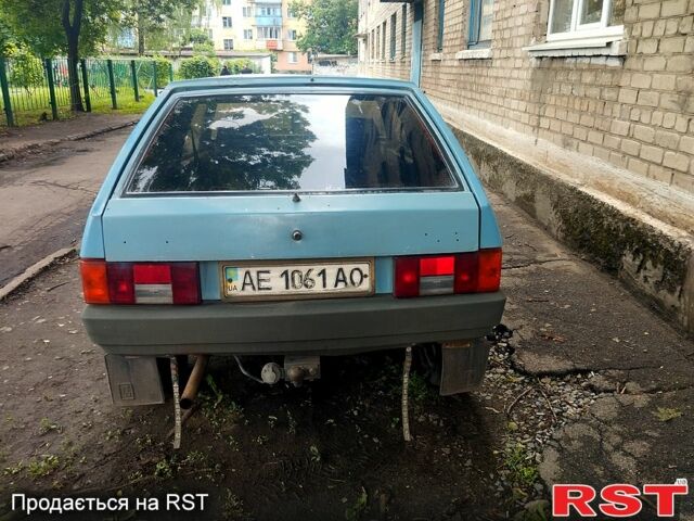 Синий ВАЗ 2108, объемом двигателя 1.3 л и пробегом 74 тыс. км за 980 $, фото 2 на Automoto.ua