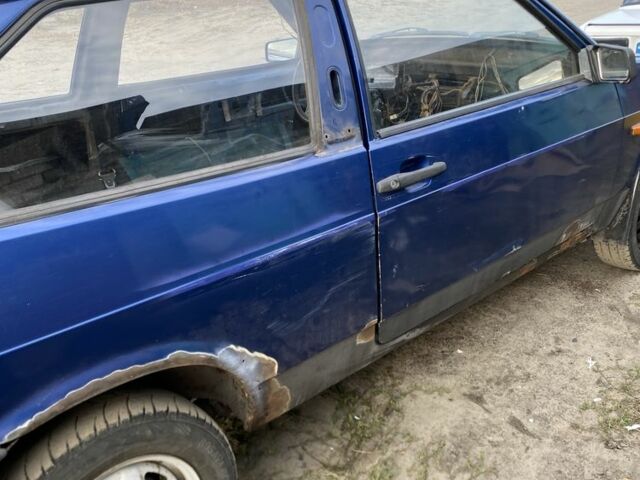 Синий ВАЗ 2108, объемом двигателя 1.3 л и пробегом 111 тыс. км за 971 $, фото 1 на Automoto.ua