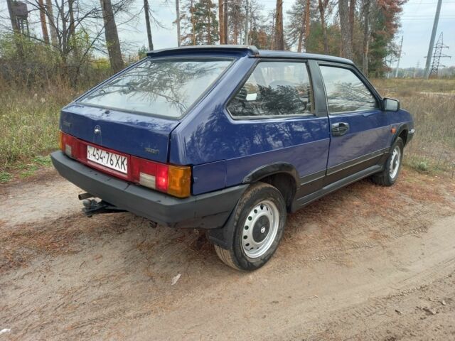 ВАЗ 2108 1990 в Дергачах на Automoto.ua Синий ВАЗ 2108, объемом двигателя 1 л и пробегом 100 тыс. км за 763 $, фото 5 на Automoto.ua
