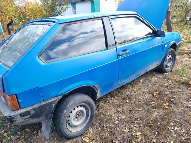 Синий ВАЗ 2108, объемом двигателя 1.3 л и пробегом 1000 тыс. км за 478 $, фото 4 на Automoto.ua