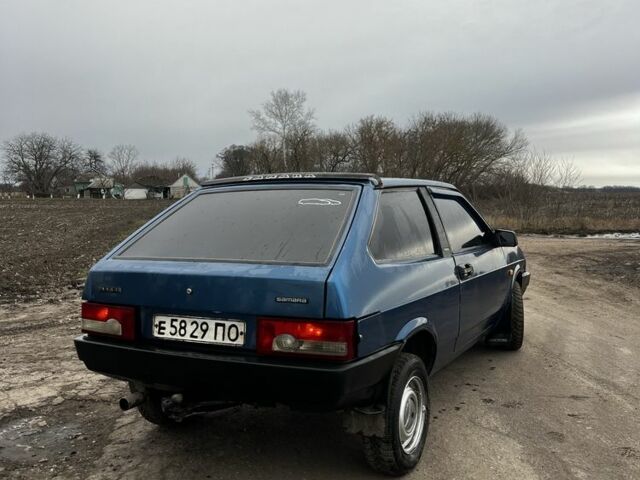 Синий ВАЗ 2108, объемом двигателя 1.5 л и пробегом 200 тыс. км за 999 $, фото 1 на Automoto.ua