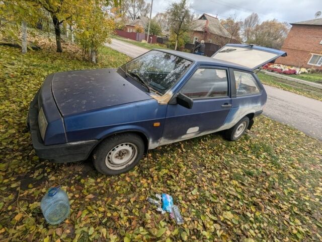 Синий ВАЗ 2108, объемом двигателя 1.3 л и пробегом 400 тыс. км за 592 $, фото 12 на Automoto.ua