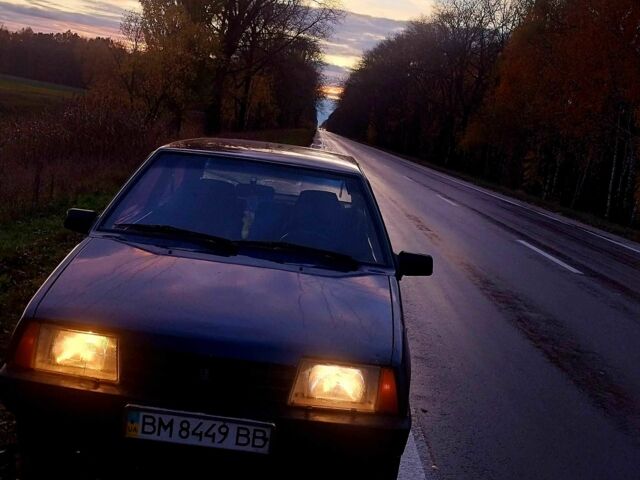 Синий ВАЗ 2108, объемом двигателя 1.3 л и пробегом 100 тыс. км за 1065 $, фото 1 на Automoto.ua