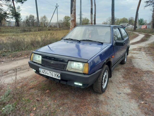ВАЗ 2108 1990 в Дергачах на Automoto.ua Синий ВАЗ 2108, объемом двигателя 1 л и пробегом 100 тыс. км за 763 $, фото 1 на Automoto.ua