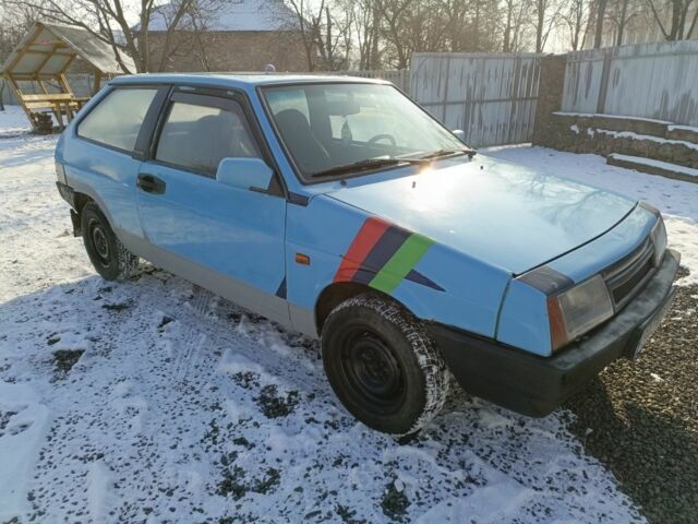 Синій ВАЗ 2108, об'ємом двигуна 1.3 л та пробігом 150 тис. км за 624 $, фото 23 на Automoto.ua