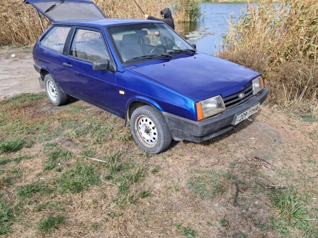 Синий ВАЗ 2108, объемом двигателя 1.5 л и пробегом 179 тыс. км за 650 $, фото 1 на Automoto.ua