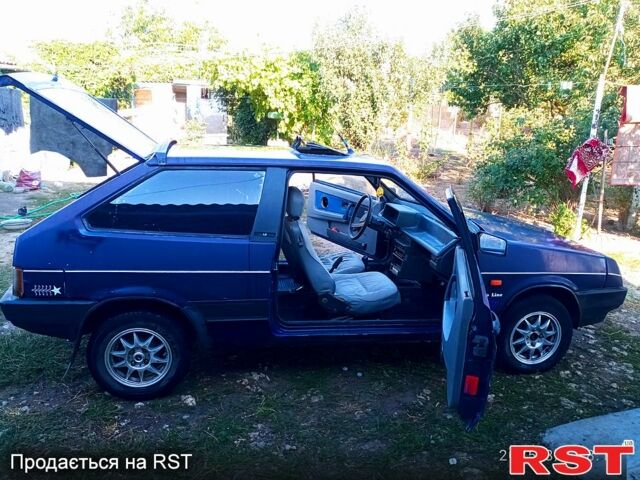 Синий ВАЗ 2108, объемом двигателя 1.3 л и пробегом 150 тыс. км за 600 $, фото 1 на Automoto.ua