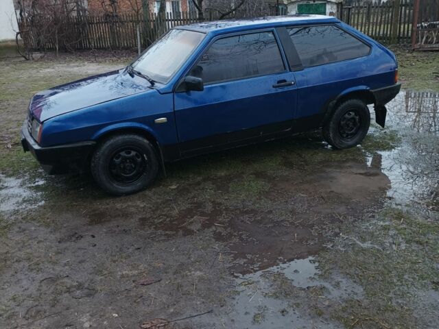 Синий ВАЗ 2108, объемом двигателя 1.3 л и пробегом 107 тыс. км за 900 $, фото 3 на Automoto.ua