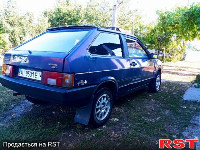 Синий ВАЗ 2108, объемом двигателя 1.3 л и пробегом 150 тыс. км за 600 $, фото 6 на Automoto.ua