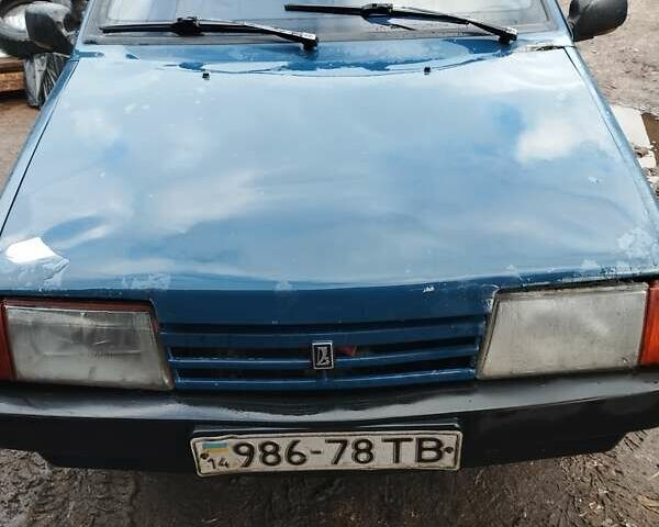 Синий ВАЗ 2108, объемом двигателя 1.3 л и пробегом 59 тыс. км за 600 $, фото 5 на Automoto.ua
